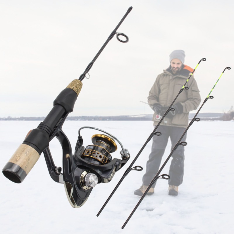 60cm 2 Tips Rod Reel Combos Wi - Ice Fishing Tip Up 评论和价格