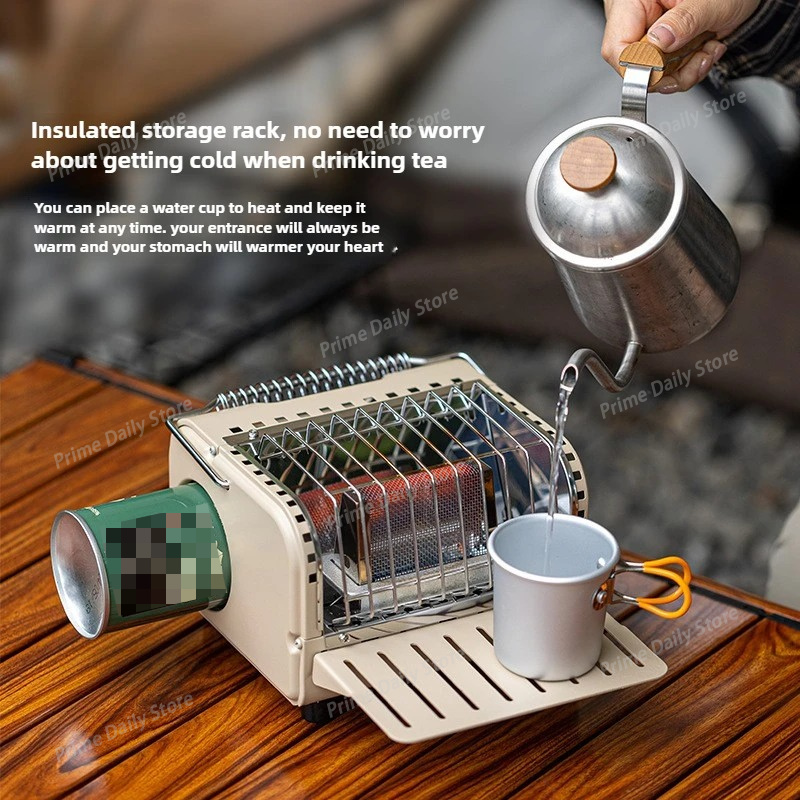 Portable Mini Gas Heater Stove - Fishing Equipment Essentials 评论和价格