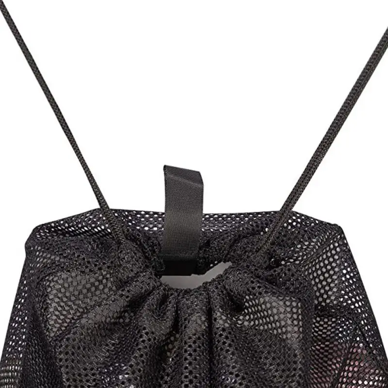 Mesh backpack with rope, quick - Fishing Equipment Bag 评论和价格