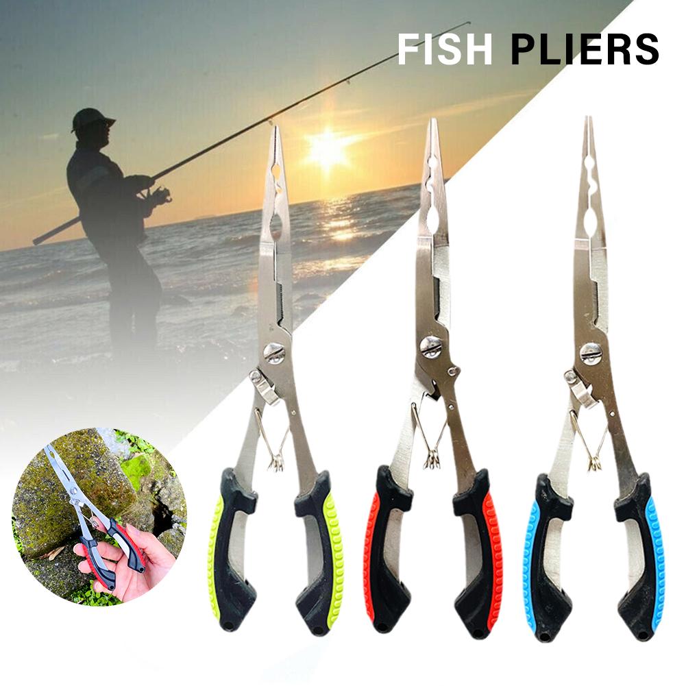 Fishing Pliers Long Nose Stain - Fishing Equipment Cheap 评论和价格