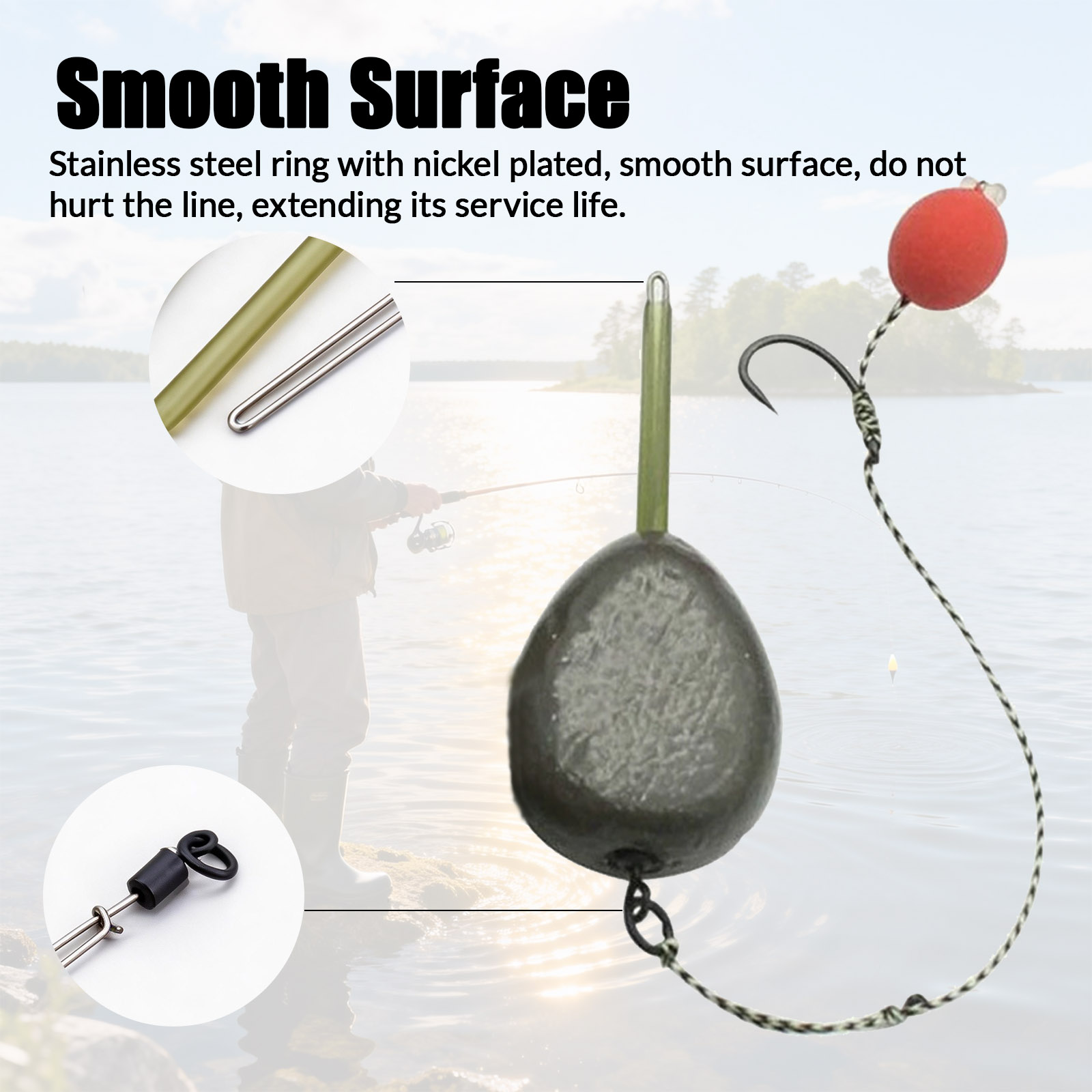9KM PVA Bag Stems For Carp Fis - Ice Fishing Tip Up 评论和价格