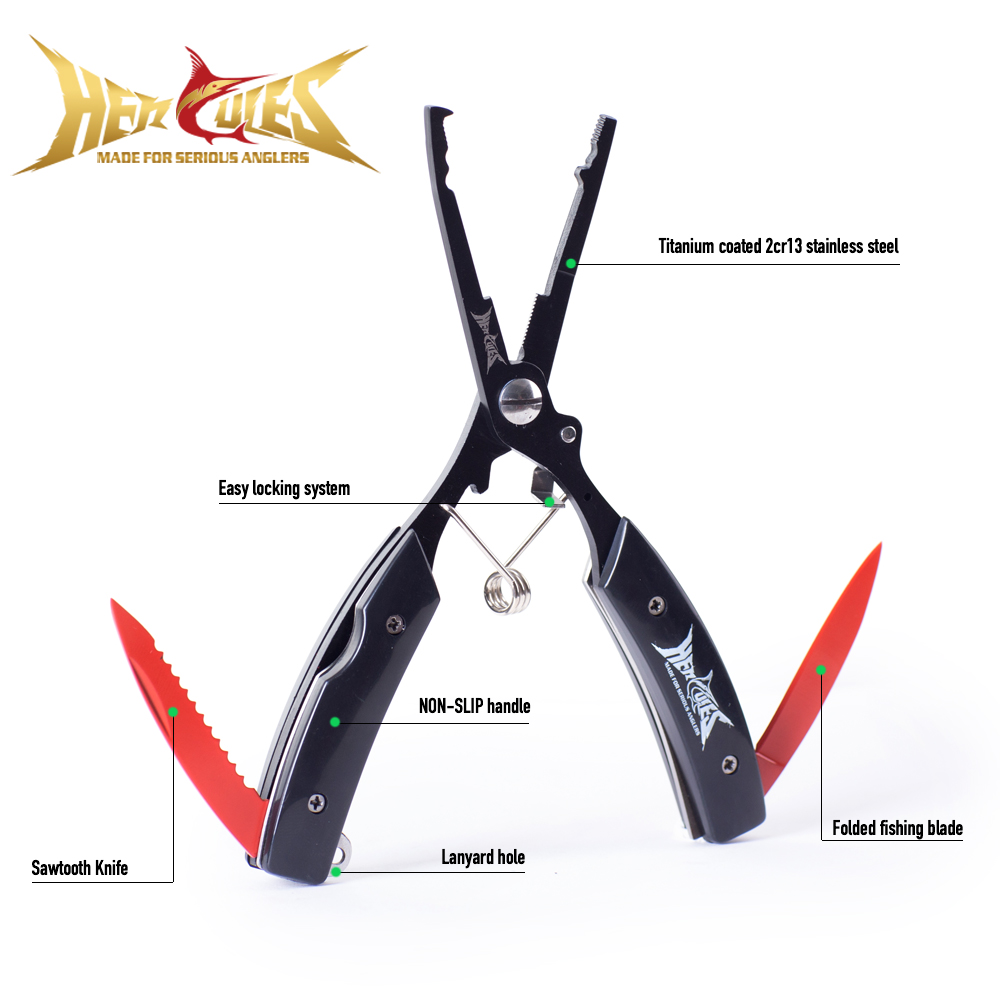 HERCULES Fishing Pliers with S - Fishing Equipment Cheap 评论和价格